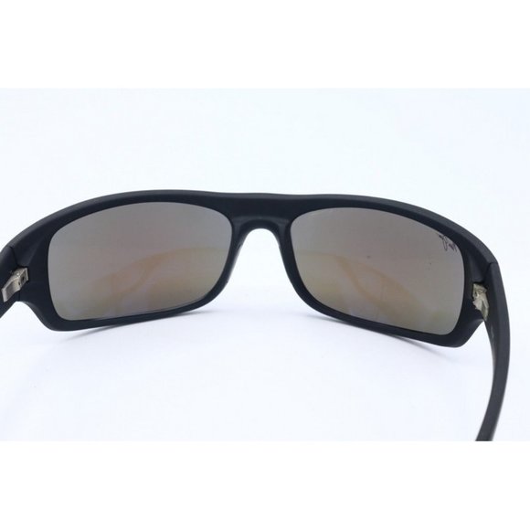 Maui Jim Peahi MJ 202-2M-SGH Sunglasses Black Blue Polarized -SCRATCHED LENS - Picture 5 of 6